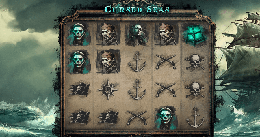 Cursed Seas Spielautomat von Hacksaw Gaming 