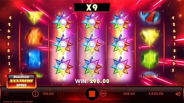 slot gameplay interface