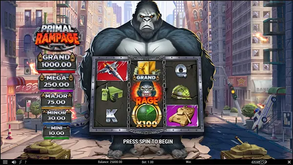 Primal Rampage game